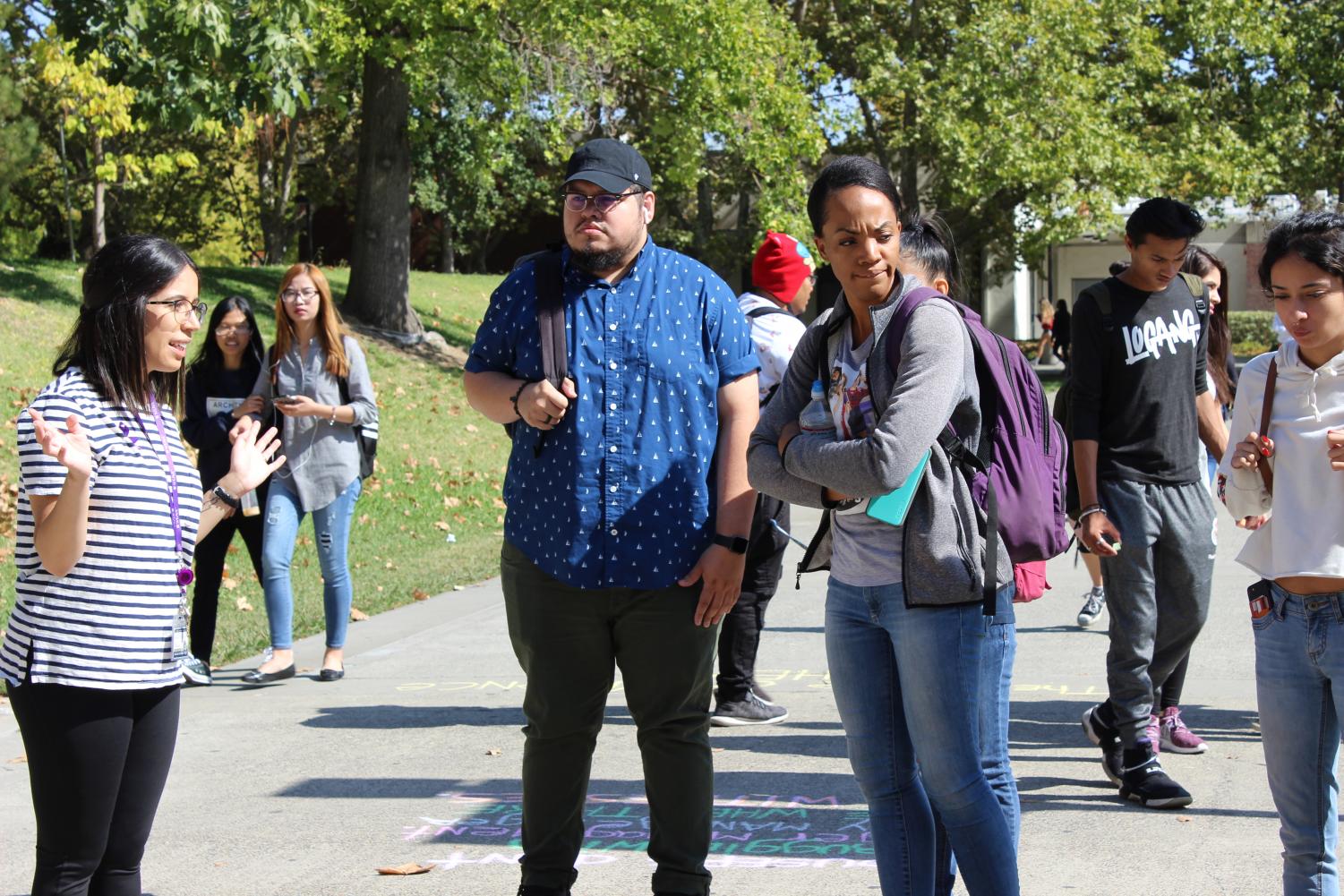 Chalk it Up event brings awareness to domestic violence