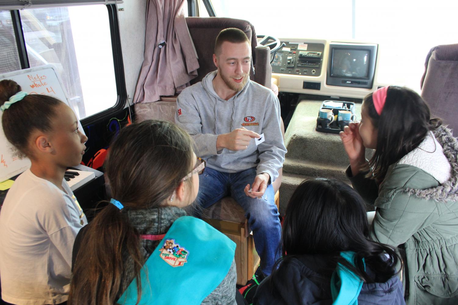 Bus serves as a musical learning experience for kids and young adults