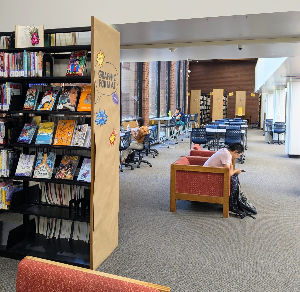 The Cosumnes River College library offers copies of some textbooks on reserve, which means students can use them to study while in the library. It’s one of the many resources the campus offers to support students.