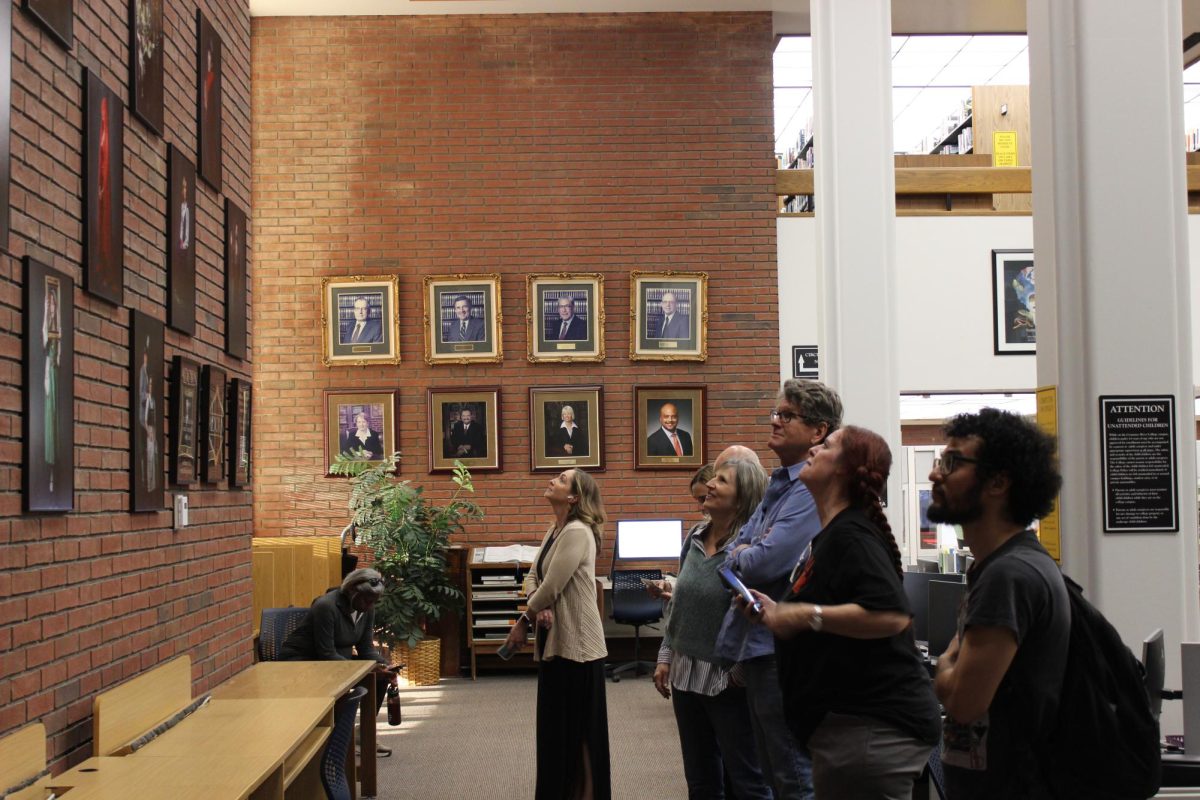 The opening reception for the ADORN portrait exhibit was held on March 11 in the Cosumnes River College Library. The exhibit opened up a discussion about individuality and culture. 